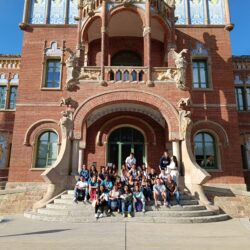 Visita a l’Hospital de Santa Creu i Sant Pau